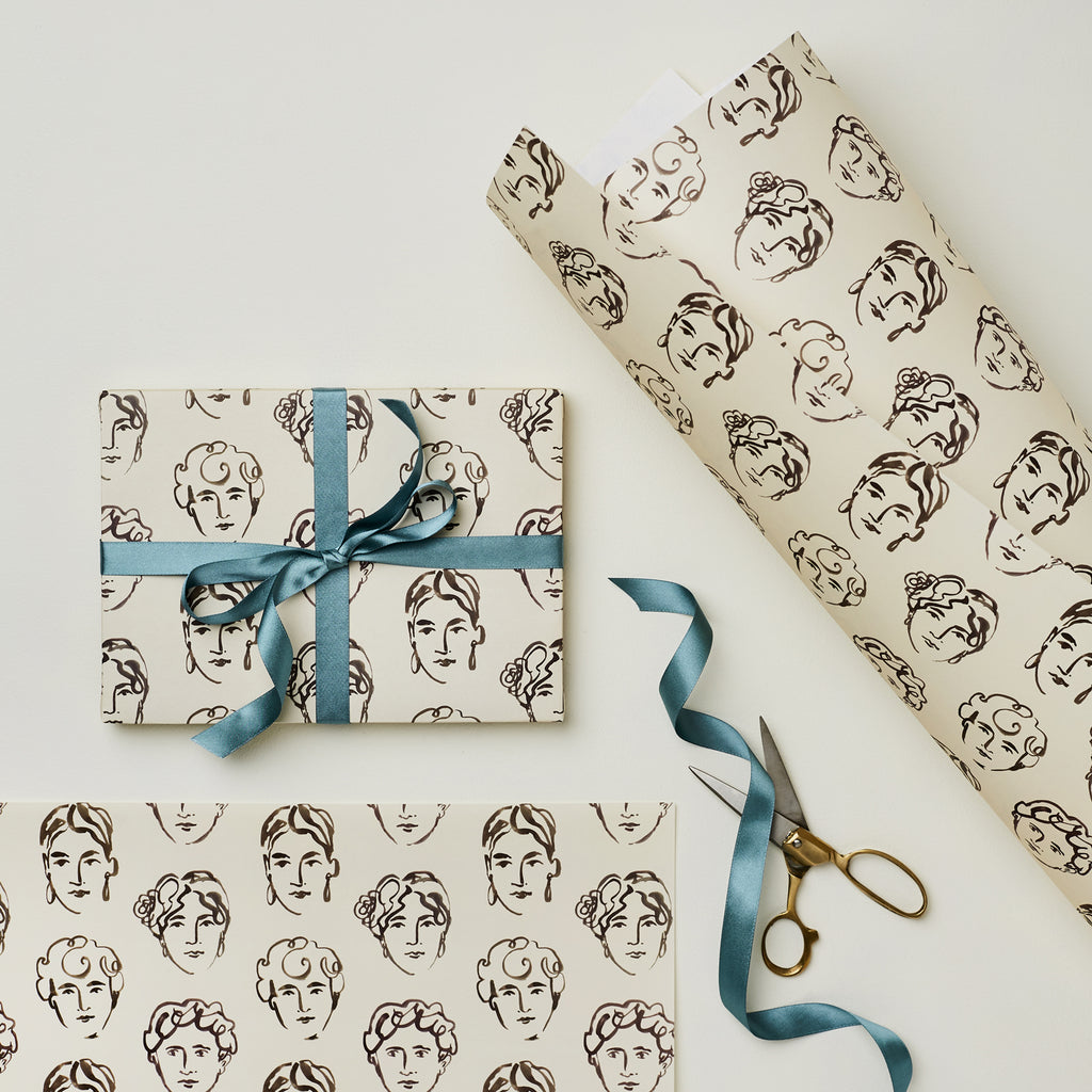 Wanderlust Paper Co. Portrait Patterned Paper