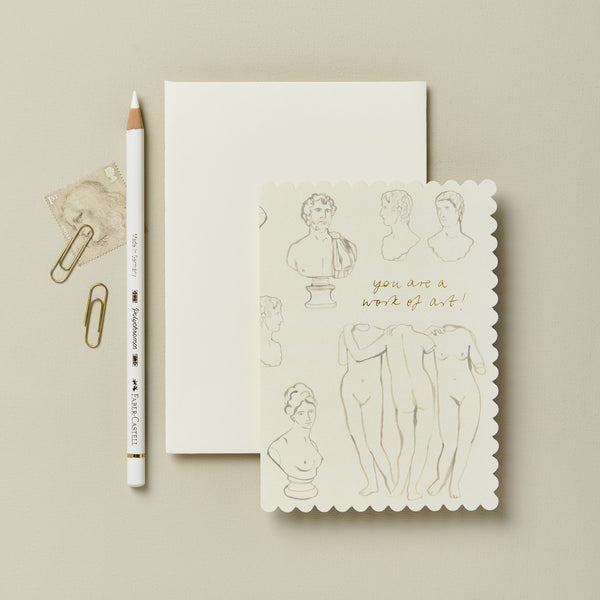 Wanderlust Paper Co. You Are a Work of Art Card