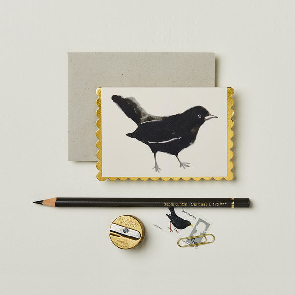 Wanderlust Paper Co. Blackbird Mini Card