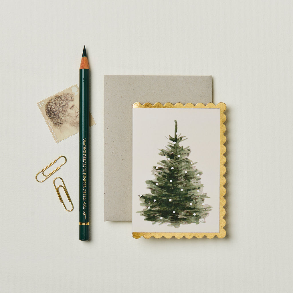 Wanderlust Paper Co. Christmas Tree Mini Christmas Card