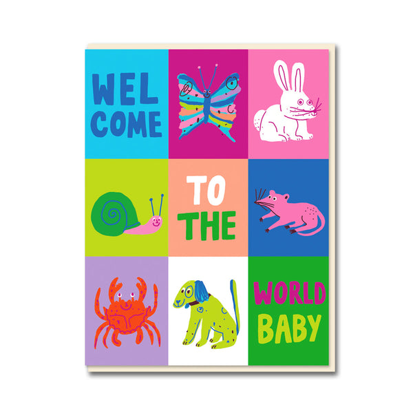 Jordan Sondler Welcome Baby New Baby Card