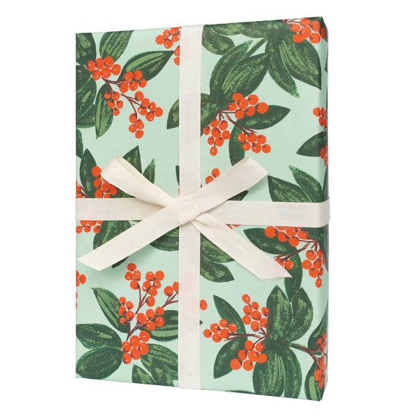 Rifle Paper Co. Winterberries Christmas Gift Wrap