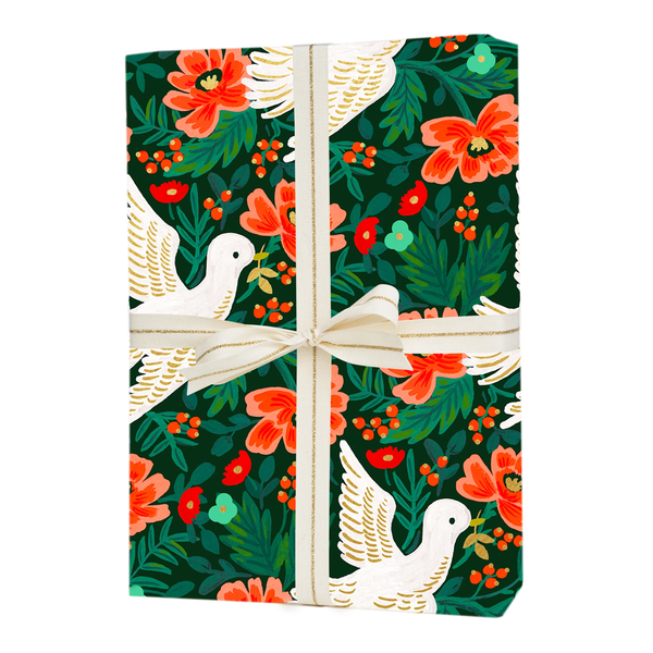 Rifle Paper Co. Peace Dove Christmas Gift Wrap