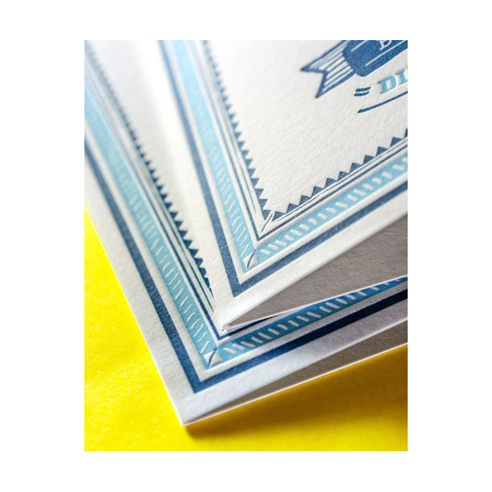 LETTERPRESS DE PARIS We Cannot Control The Wind Card