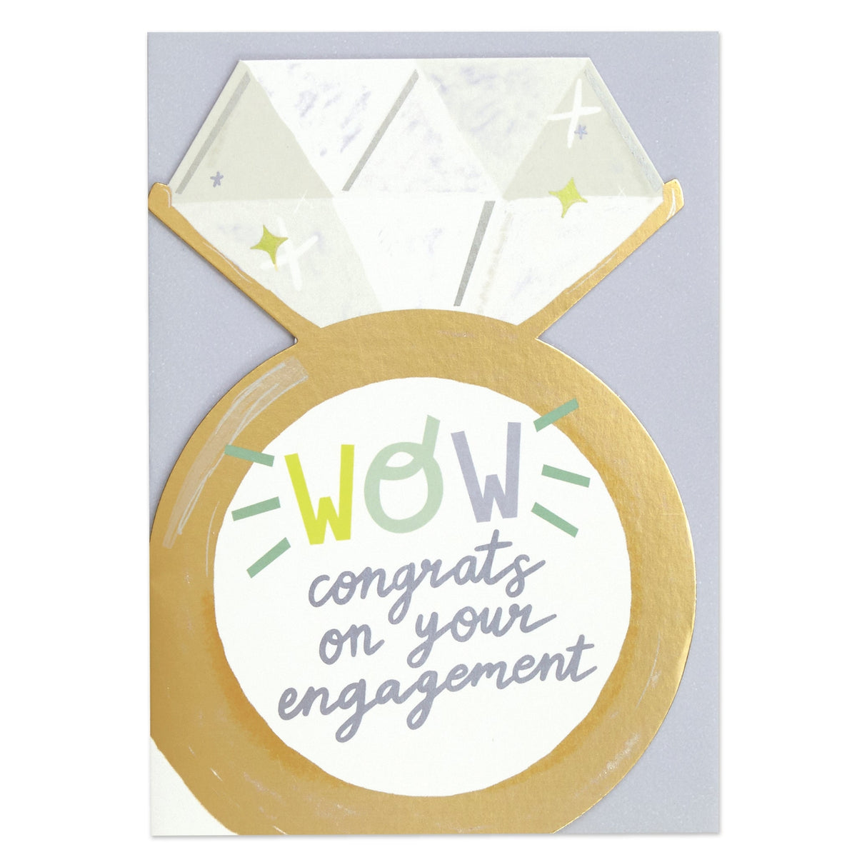 Raspberry Blossom Wow - Congrats On Your Engagement' Card– The Paper ...