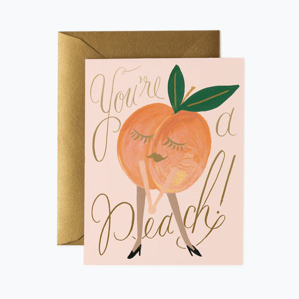 Rifle Paper Co. You're A Peach Card