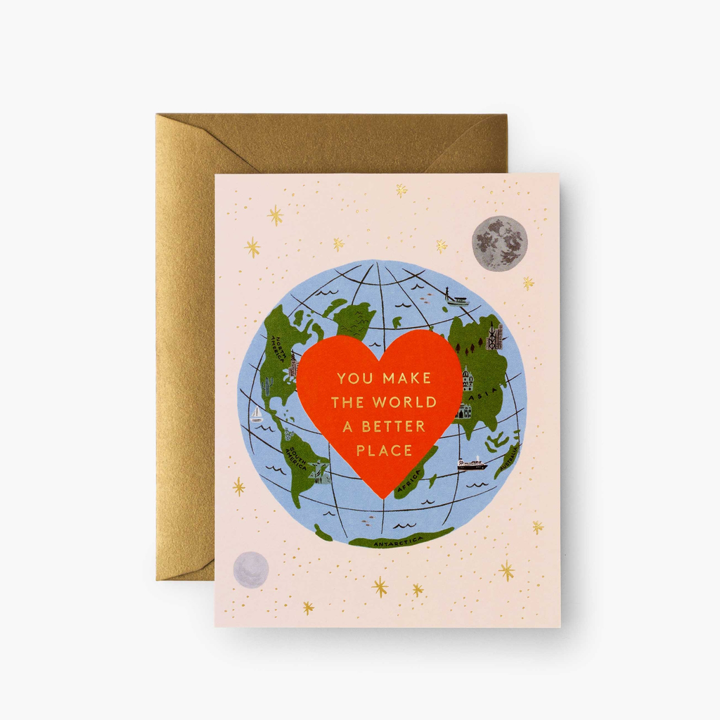Rifle Paper Co. You Make The World Better Card