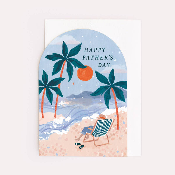 Sister Paper Co. Beach Father's Day Card