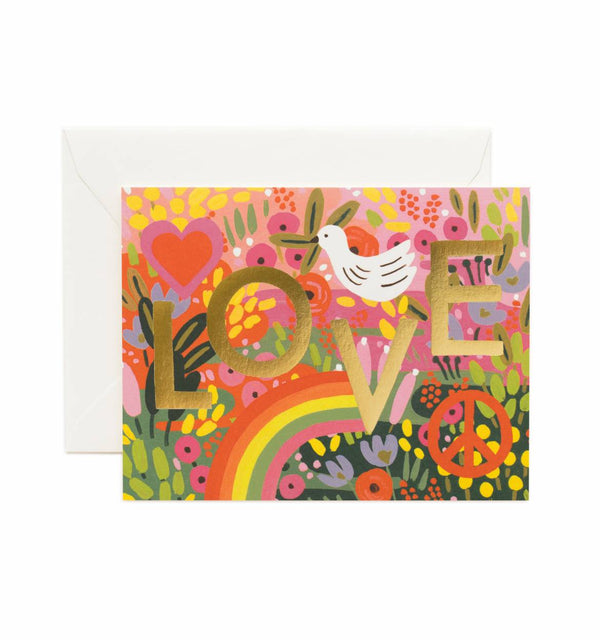 Rifle Paper Co. All You Need Is Love Greeting Card