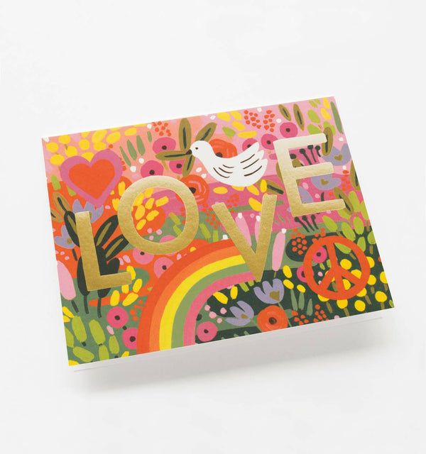 Rifle Paper Co. All You Need Is Love Greeting Card