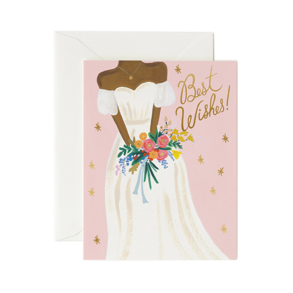 Rifle Paper Co. Beautiful Bride Card - ROSE