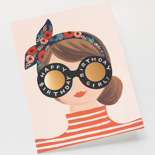 Rifle Paper Co.Birthday Girl Card