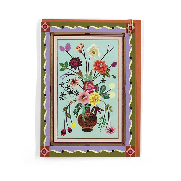 Pavilion - Bloom - Powder Greeting Card 