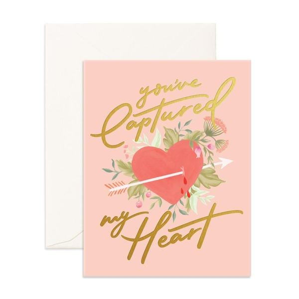Fox & Fallow Captured Heart Greeting Card