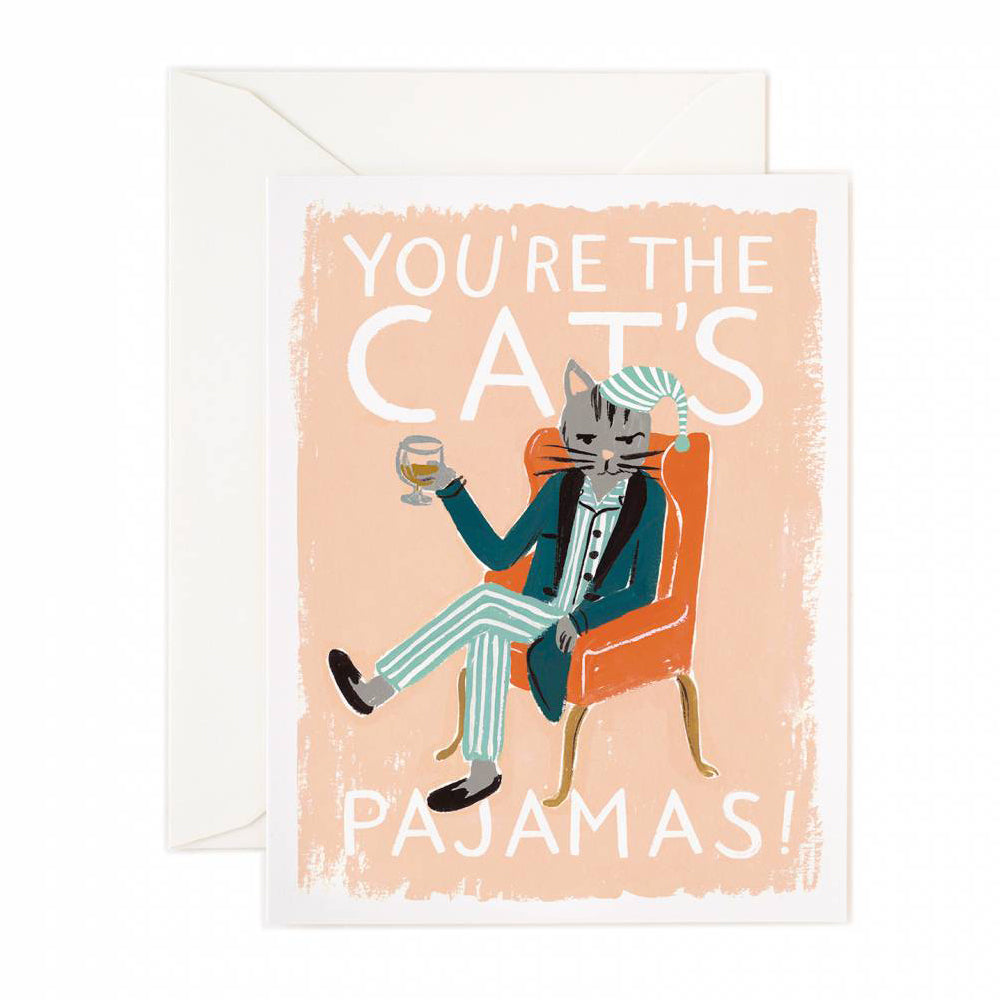 Rifle Paper Co. You're The Cat's Pajamas Card