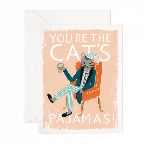 Rifle Paper Co. You're The Cat's Pajamas Card