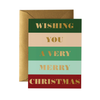 Rifle Paper Co. Colour Bar Christmas Card SET