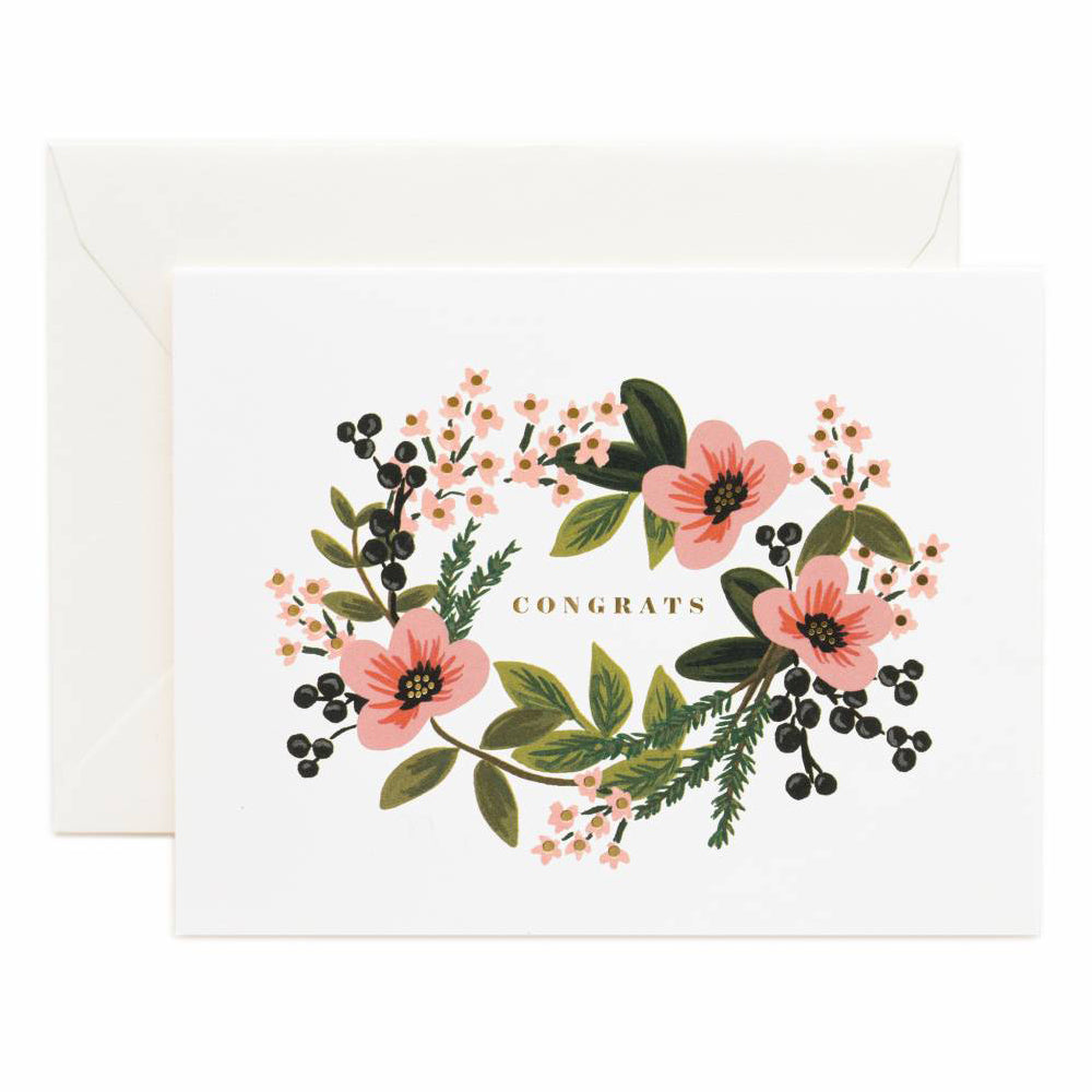 Rifle Paper Co. Congrats Bouquet Card