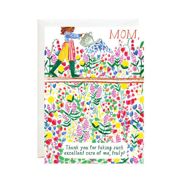 Mr. Boddington's Studio - Watering Can Mother's Day Card