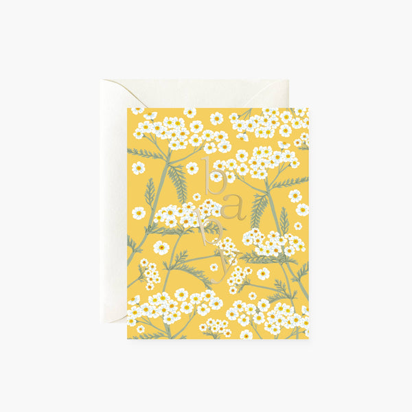 Botanica Paper Co. - BABY, TINY BLOOMS Card