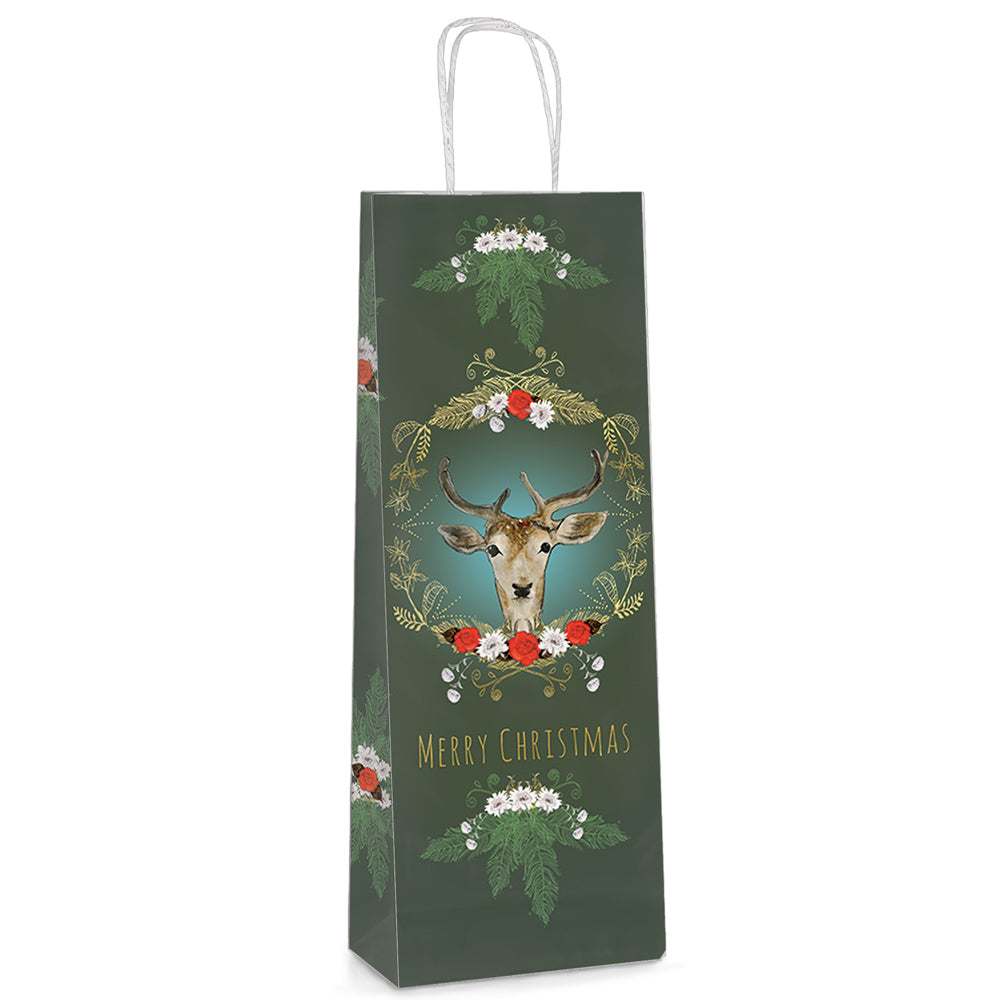 Papaya! Art Holiday Wine Bags Set