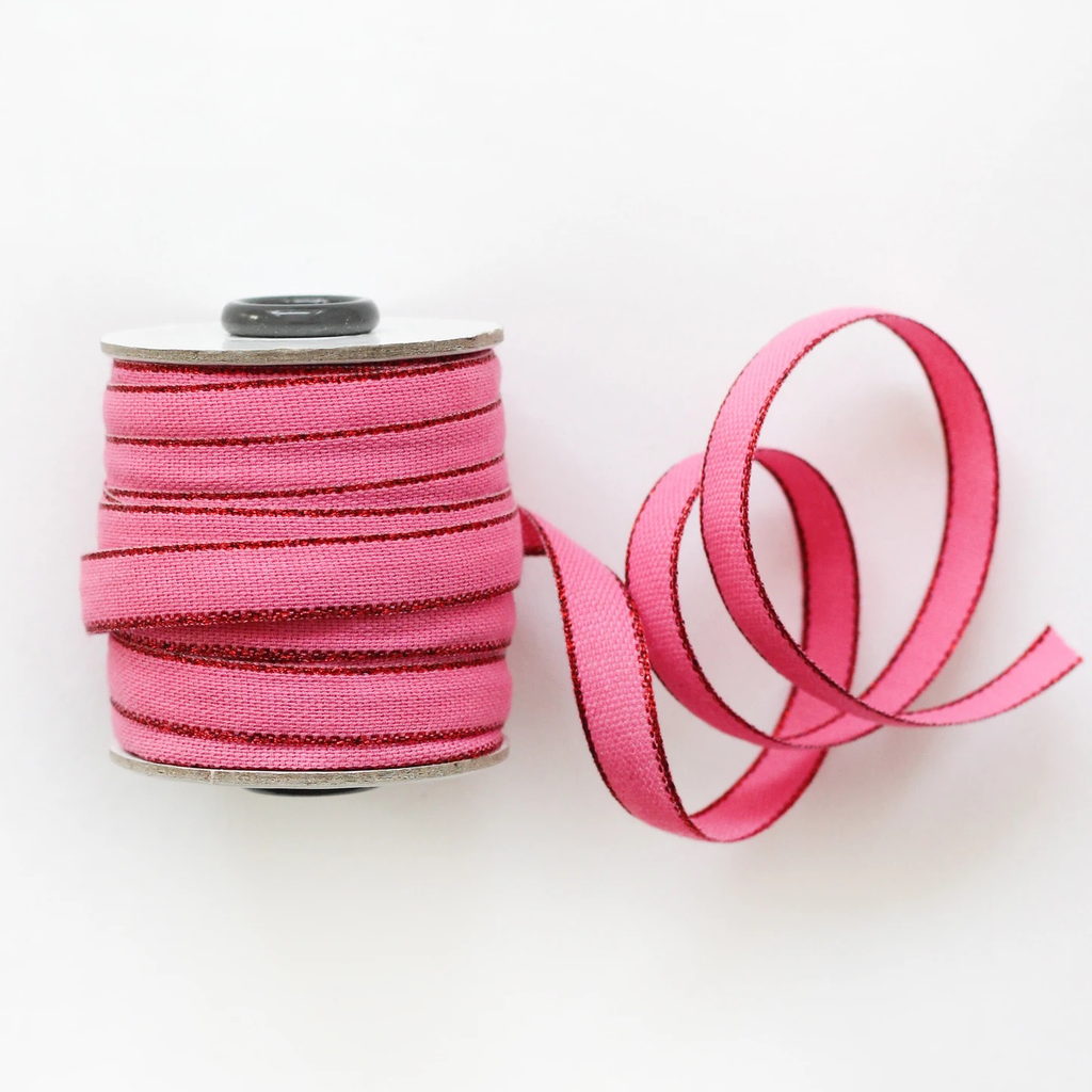 Studio Carta Drittofilo Cotton Ribbon - Fuchsia & Red