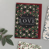 Catherine Lewis Design - Merry Nouveau Love Christmas Card