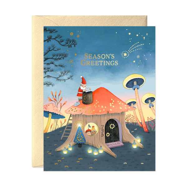 JooJoo Paper - Gnomes Christmas Card