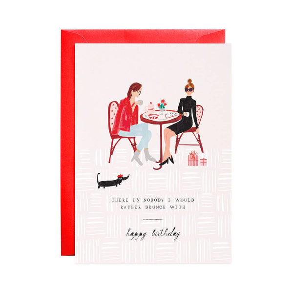 Mr. Boddington's Studio - Another Latte for the Birthday Girl Card