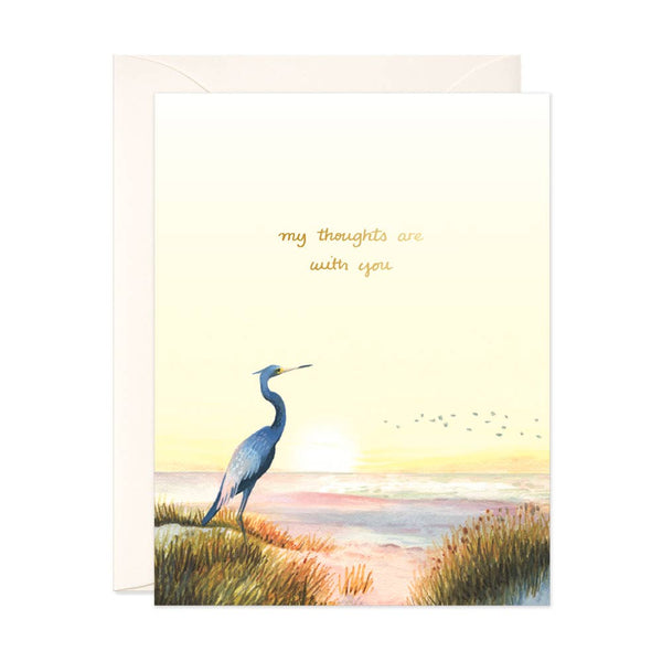 JooJoo Paper - My Thoughts are with You Sympathy Card