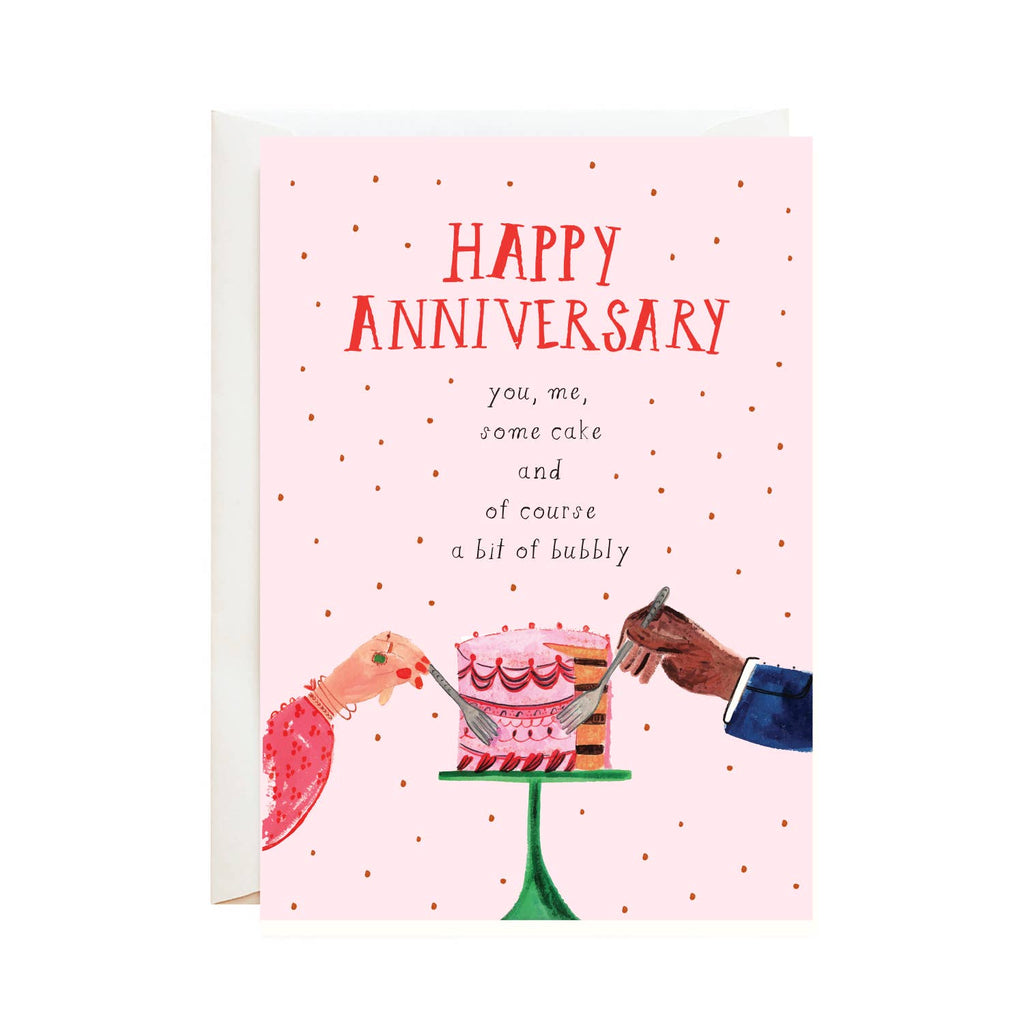 Mr. Boddington's Studio - Two Forks Anniversary Card
