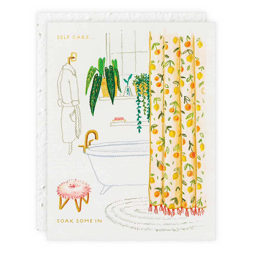 Seedlings - Self Care Love + Friendship Card
