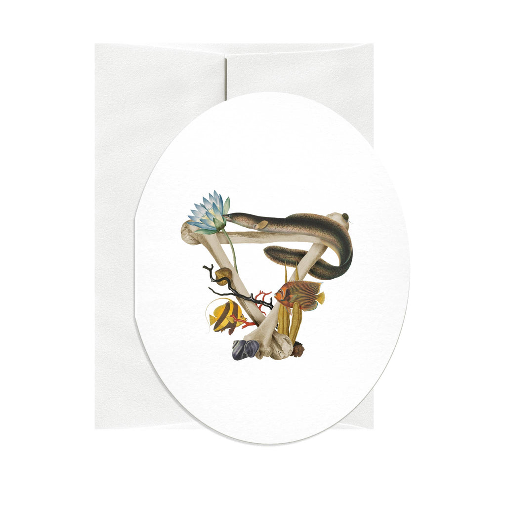 Open Sea - Water Elemental Greeting Card