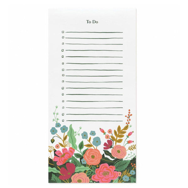 Rifle Paper Co. Floral Vines Market Pad