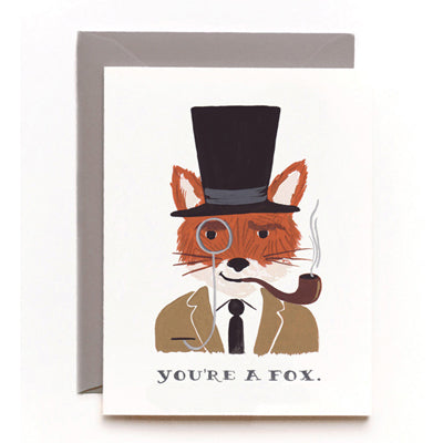 Rifle Paper Co. You're a Fox Card