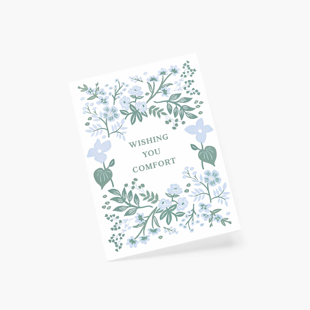 Rifle Paper Co. Indigo Sympathy Card