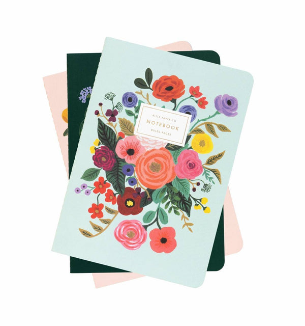 Rifle Paper Co. Set of 3 Garden Party Notebooks