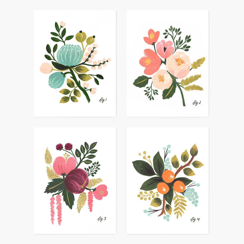 Rifle Paper Co. Botanical Assorted CARD SET