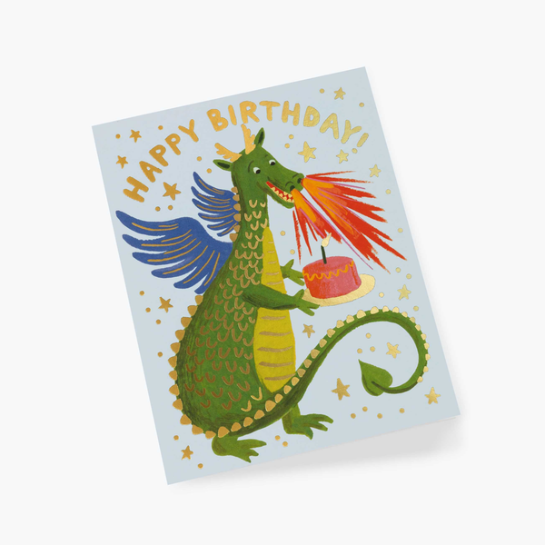 Rifle Paper Co. Birthday Dragon Card