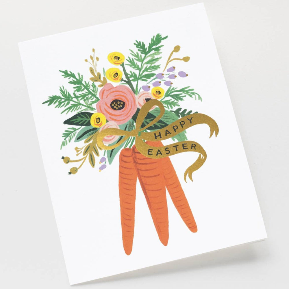 Rifle Paper Co. Carrot Bouquet Card
