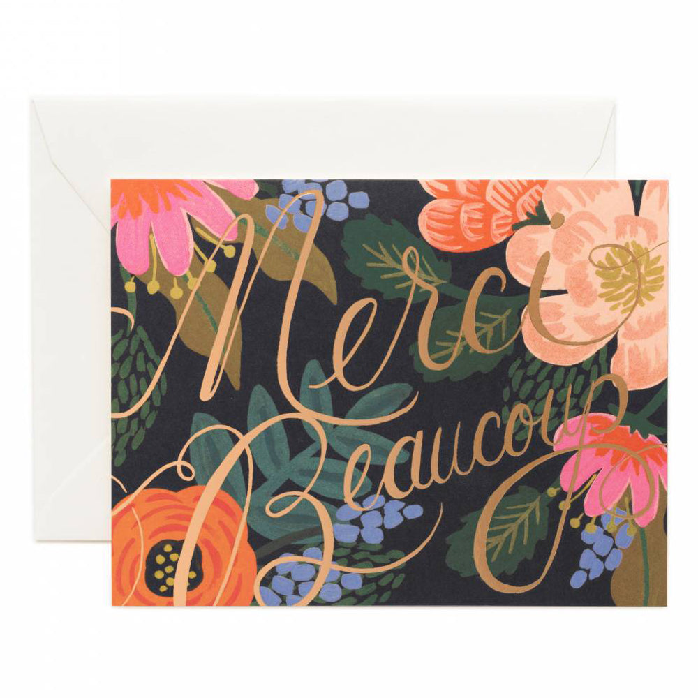 Rifle Paper Co. Bordeaux Thanks Card