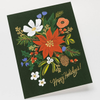 Rifle Paper Co. Holiday Bouquet Christmas Card