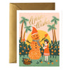 Rifle Paper Co. Warm Wishes Snowman Christmas Card