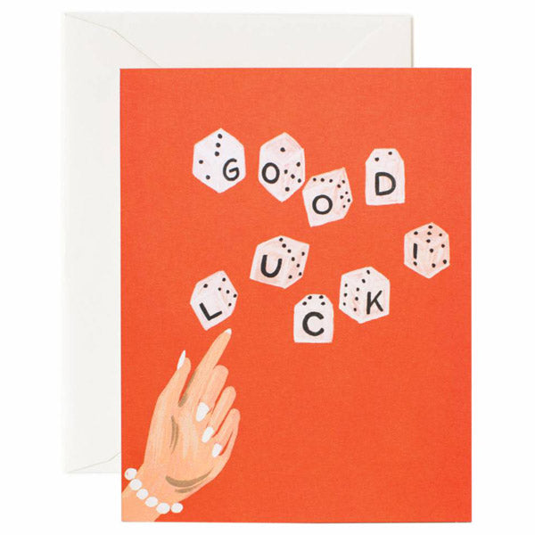 Rifle Paper Co. Lucky Dice Card