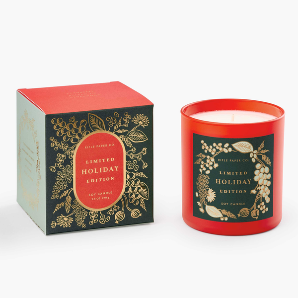 Rifle Paper Co. Christmas Holiday Candle