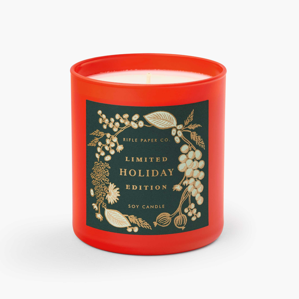 Rifle Paper Co. Christmas Holiday Candle