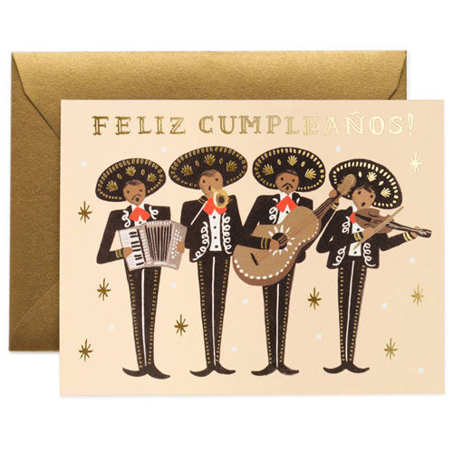 Rifle Paper Co. Mariachi Birthday Card