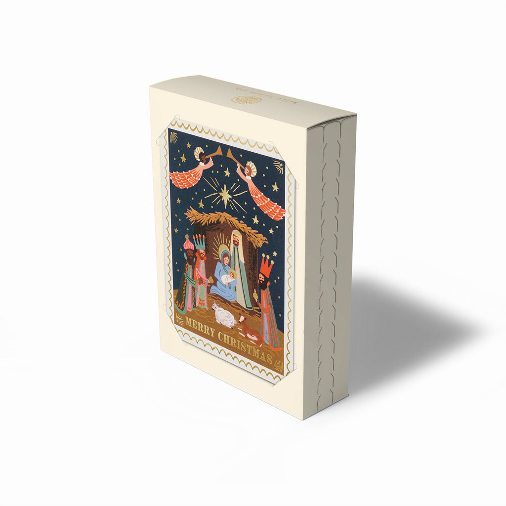 Rifle Paper Co. Christmas Nativity Christmas Card SET