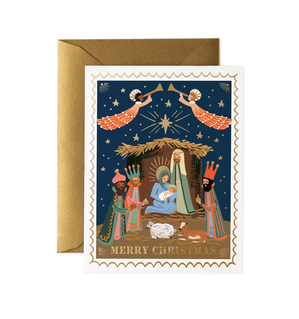 Rifle Paper Co. Christmas Nativity Christmas Card