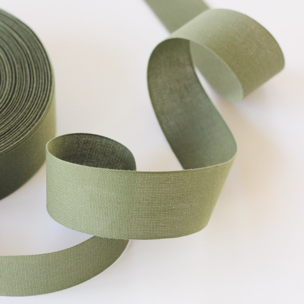 Studio Carta Cotton Ribbon Tight Weave - Olive